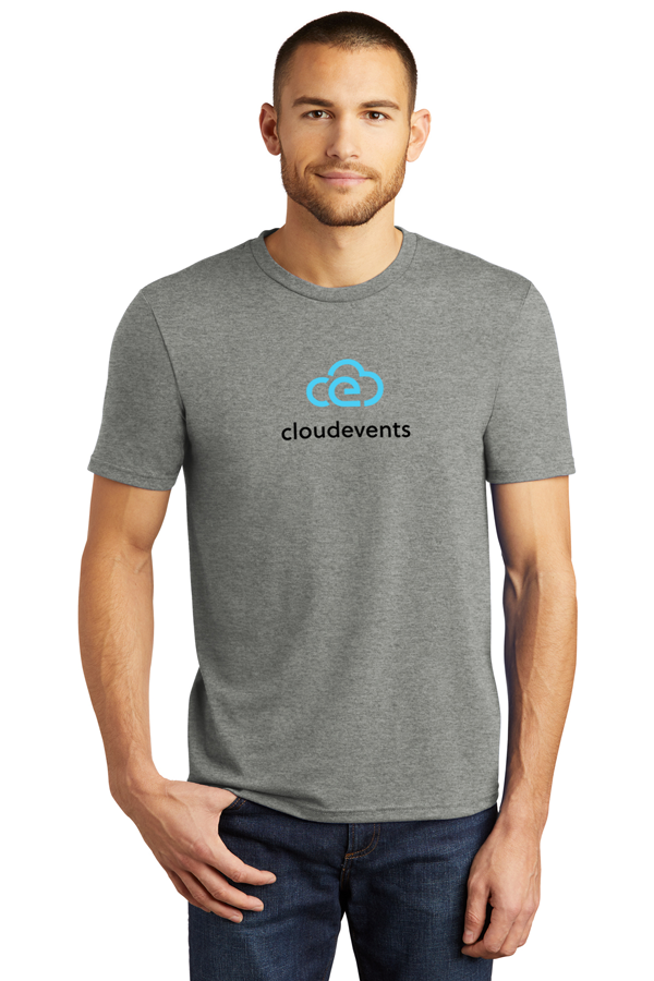 cloudeventsFull-Color|  District Perfect Tri Short-Sleeve Tee