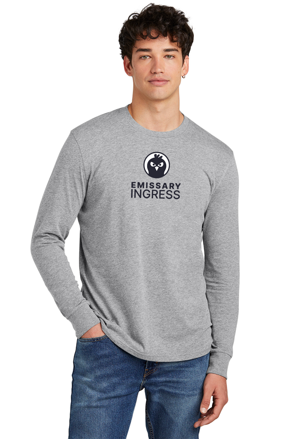 Emissary Ingress Full-Color| District Perfect Blend Long-Sleeve Tee